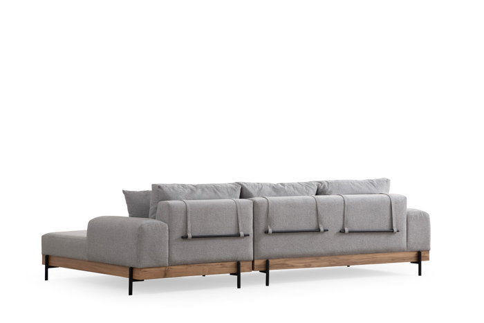 Atelier Del Sofa Eti Oak Right - Gris